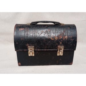 Vintage lunch box metal - Etsy 日本