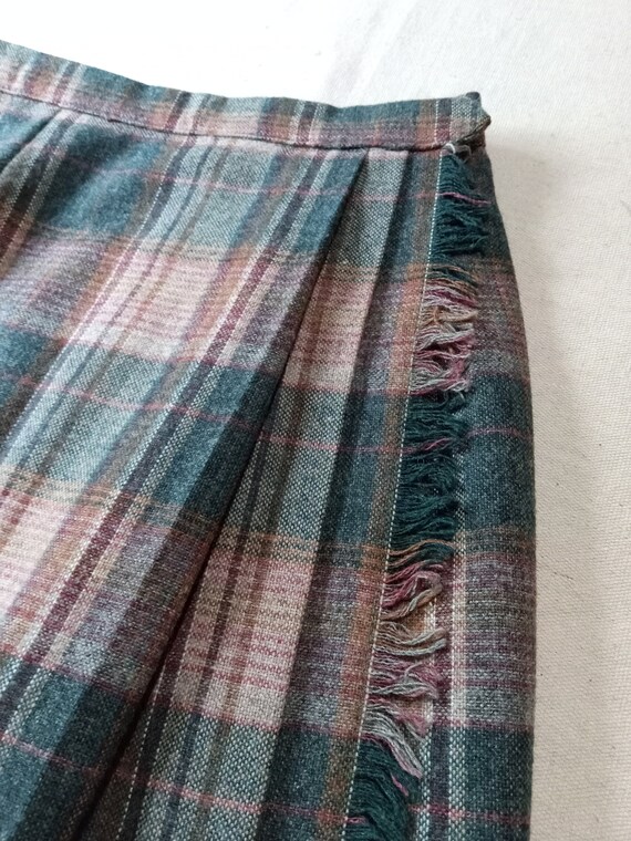 Vintage Ladies Wool Wrap Skirt, 1/2 - image 2