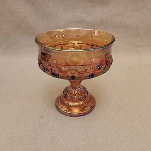 Indiana Glass, Kings Crown Pedestal Dish