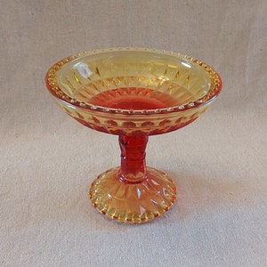 Jeanette Amberlina Pedestal Candy Dish