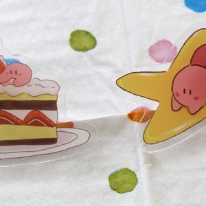Mini Kirby Keychains and Pins