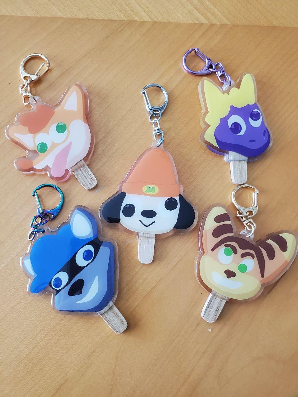 Crash bandicoot keychain - Etsy 日本