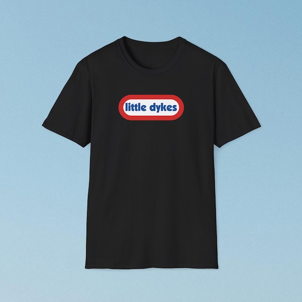 Zacht uniseks T-shirt - Little D*kes