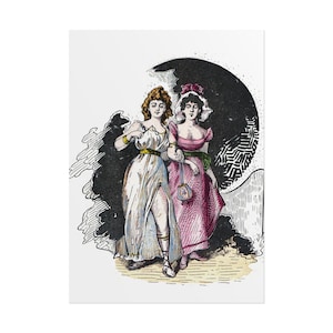 Sapphic Poster - Sapphic Art, Lesbian Decor, WLW, Gifts, Lesbian Home