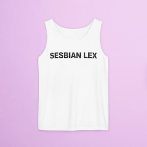 Unisex Comfort Farben Tank Top - Sesbian Lex, Lesben Sex, Lesben, Schwule, LGBTQ, Sapphic, TLW, Pride Tank