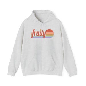 Unisex Heavy Blend Hooded Sweatshirt - Fruity Hoodie, Lesbian Hoodie, Lesbian Culture, Lesbian Gifts, Lesbian Girlfriend Gift, Gay Hoodie