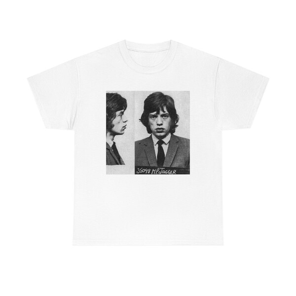 Mick Jagger Tshirt Etsy