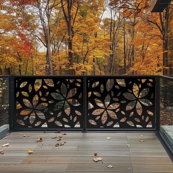 Balcony Railing Panel - Etsy