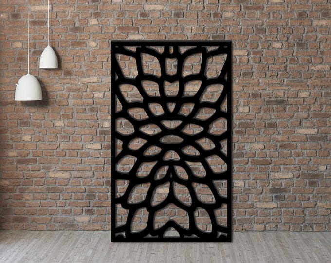Metal Art Accent, Room Divider, Privacy Screen, Wall Hanging, Lupus panel, Mothers Day, Valentine's Day