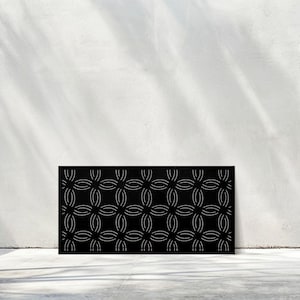 Abstract Metal Wall Decor, Geometric Art Panel, Modern Minimalist Sculpture, Unique Home Decoration, Large Metal Sign