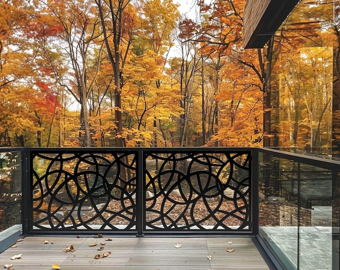 Modern Stair Railing, Aluminum Horizontal Stair Part, Stair Aluminum Baluster for Staircase, Mothers Day