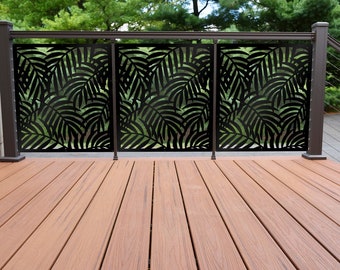 Metal Privacy Screen for Outdoor Fence, Mothers Day