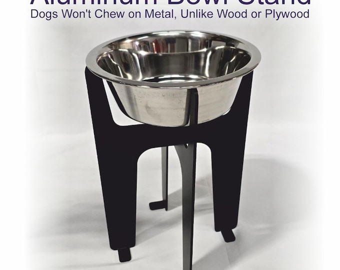 Large Dog Bowls Elevated Single Bowl Stand Raised Dog Feeder Big Dog Bowls Dog Feeder Bowl Metal Raised Dog Bowl Dog Dish  New Dog Gift