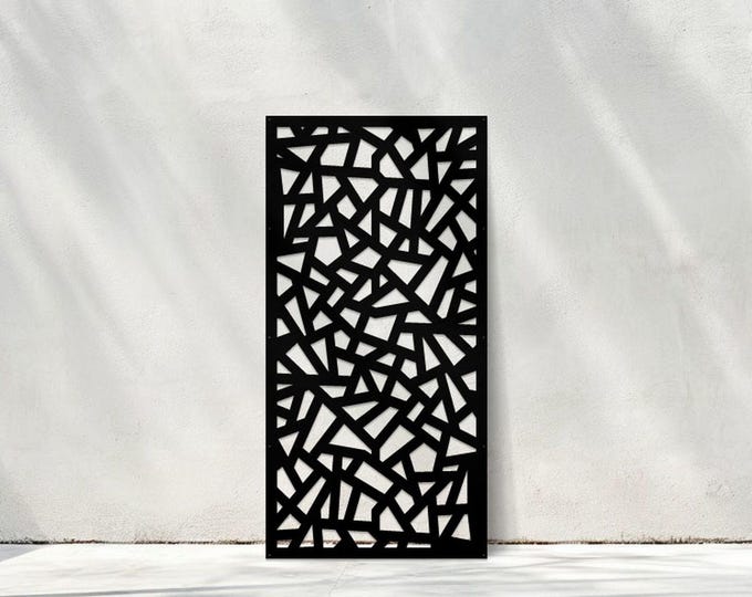 Custom Pattern Privacy Screen, Garden Home Art, Outdoor Divider, Patio Privacy, Custom Size Panels, Backyard Decor