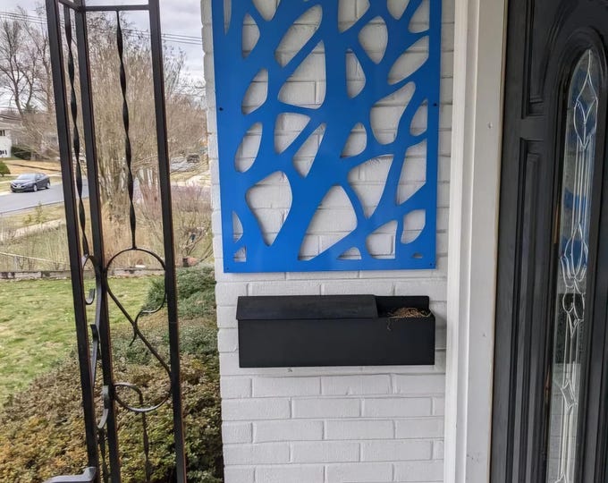 Metal Privacy Screen, Fence, Decorative Panel, Wall Art, Outdoor or Indoor, Mothers Day , Garden metal art , Landscaping art