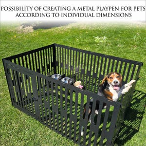Large Dog Crate Dog Fence Indoor Custom Pet Playpen Dog Kennel Furniture Dog Pen Dog Crate Pet Cage Dog Cage Puppy Playpen Outdoor Dog House