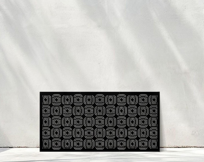 Original Decorative Partitions Panel Screen, Metal Privacy Screen, Decorative Panel, Outdoor Garden, Yard Screen