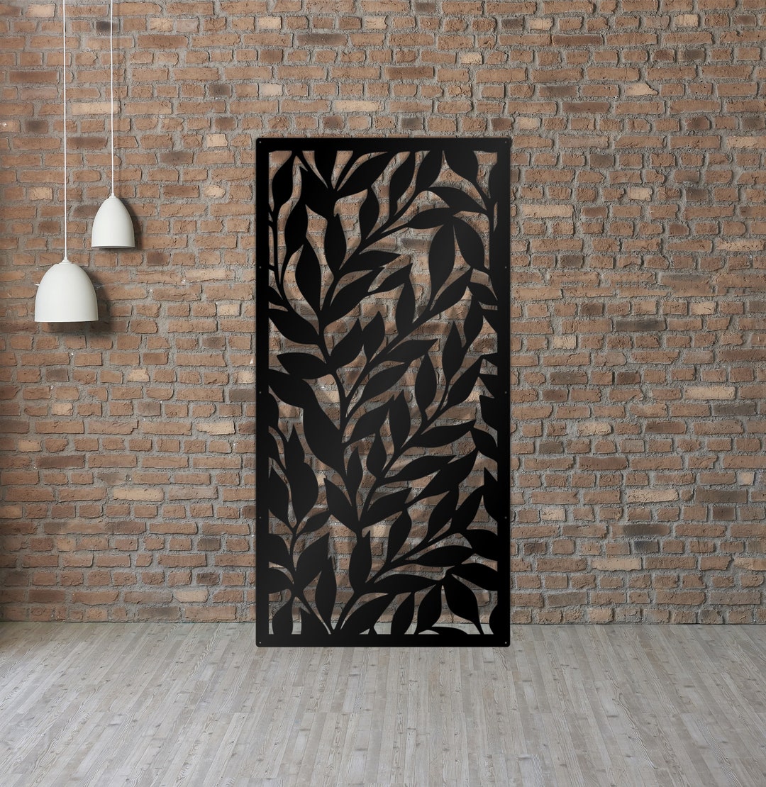 metal-privacy-screen-fence-decorative-panel-wall-art-outdoor-or