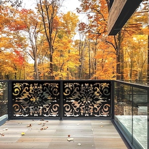 High Quality Aluminum Privacy Panel, Metal Privacy Screen Outdoor Screen, Outdoor Privacy, Metal Wall Art Outdoor Wall Art Yard Garden Decor