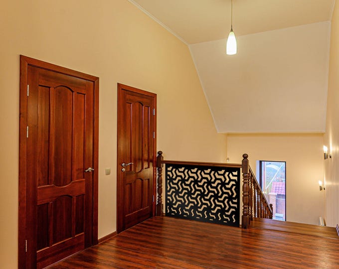 Large Metal Privacy Screen, Decorative Garden Fencing Panel