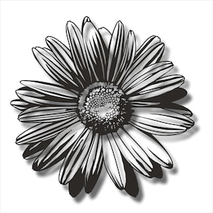 Chamomile Flowers Wall Decor Decor Daisy Flower Metal Wall Art Flowers Chamomile Art Metal Wall Decor Housewarming Gift Beauty Studio Decor