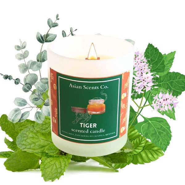 Asian Scents Co. Tiger Balm inspired scented candle