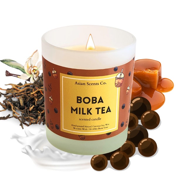 Asian Scents Co. Boba Milk Tea scented candle