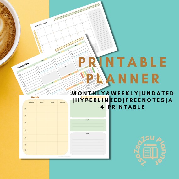 Digital Planner Free Downloadable Templates