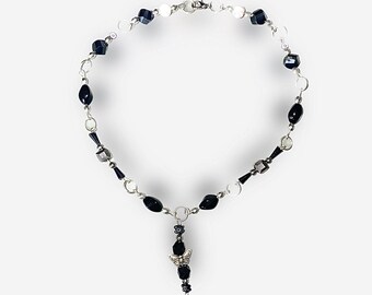 GOTH BUTTERFLY NECKLACE