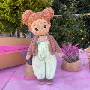 Amigurumi doll to order, Handmade stuffed doll, crochet finished doll