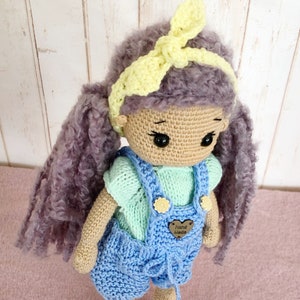 Crochet Doll ,Handmade Cute Doll, Amigurumi Doll