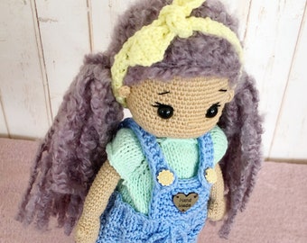 かぎ針編みのあみぐるみ人形：女の子への手作りニットギフト - Etsy 日本