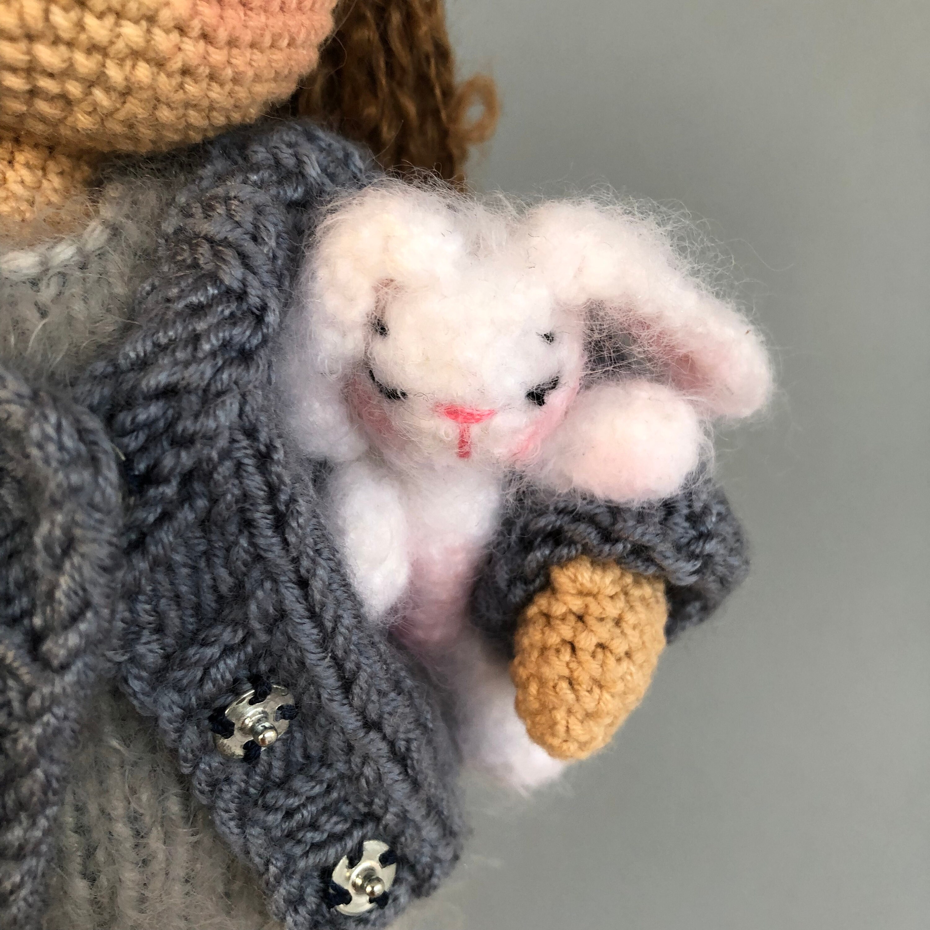 手作りかぎ針編み人形：編みぐるみのぬいぐるみと編み物の服 - Etsy 日本