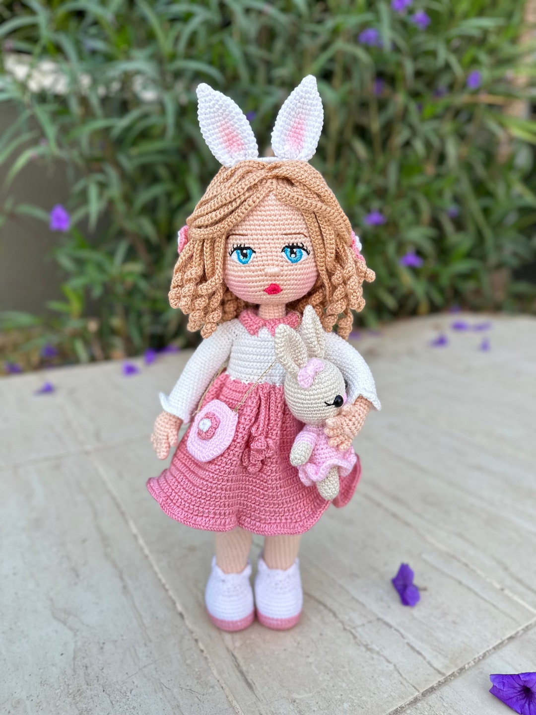 Crochet Big Doll Amigurumi Doll handmade Doll With Crochet Etsy