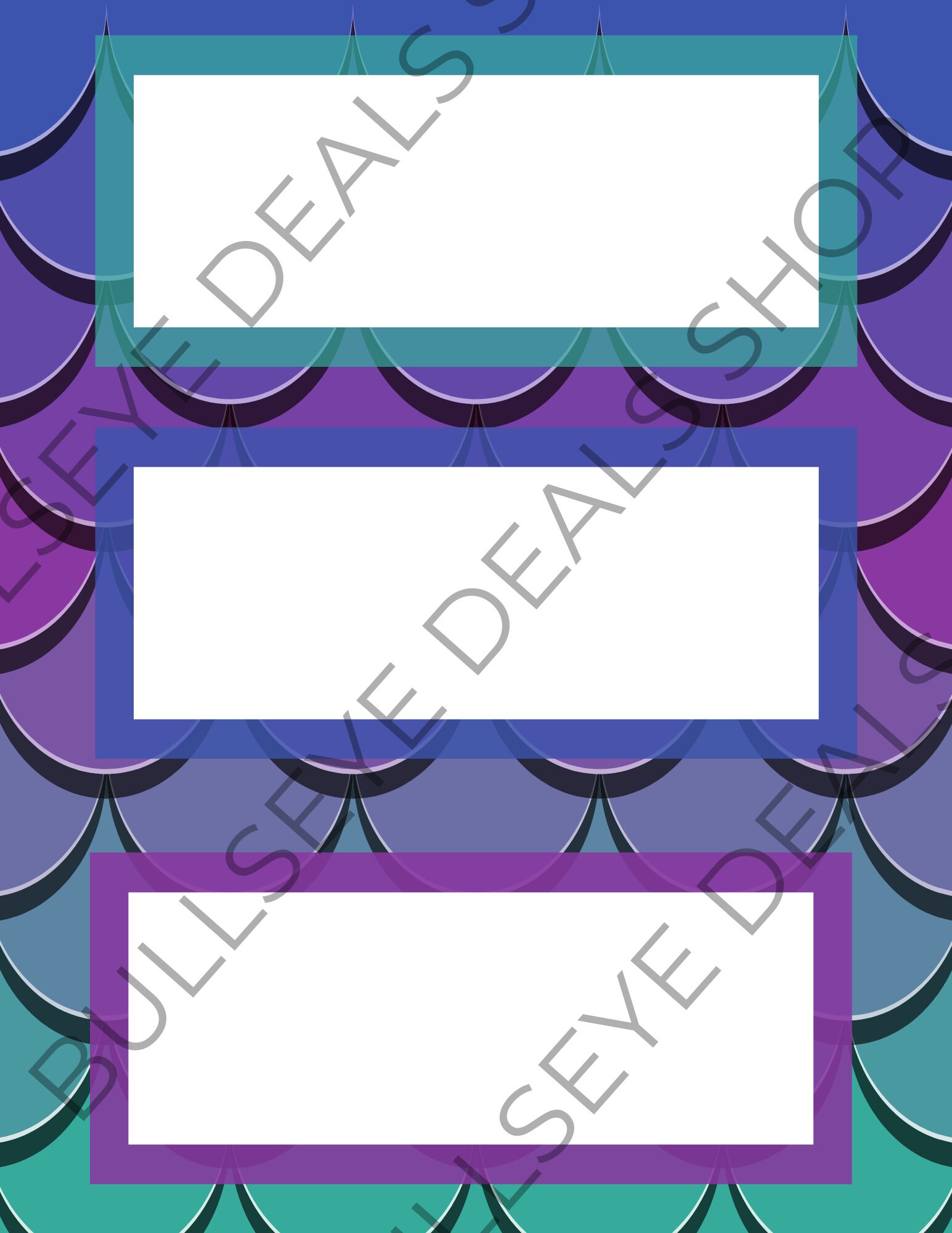 Mermaid Birthday Party Printables digital Only - Etsy