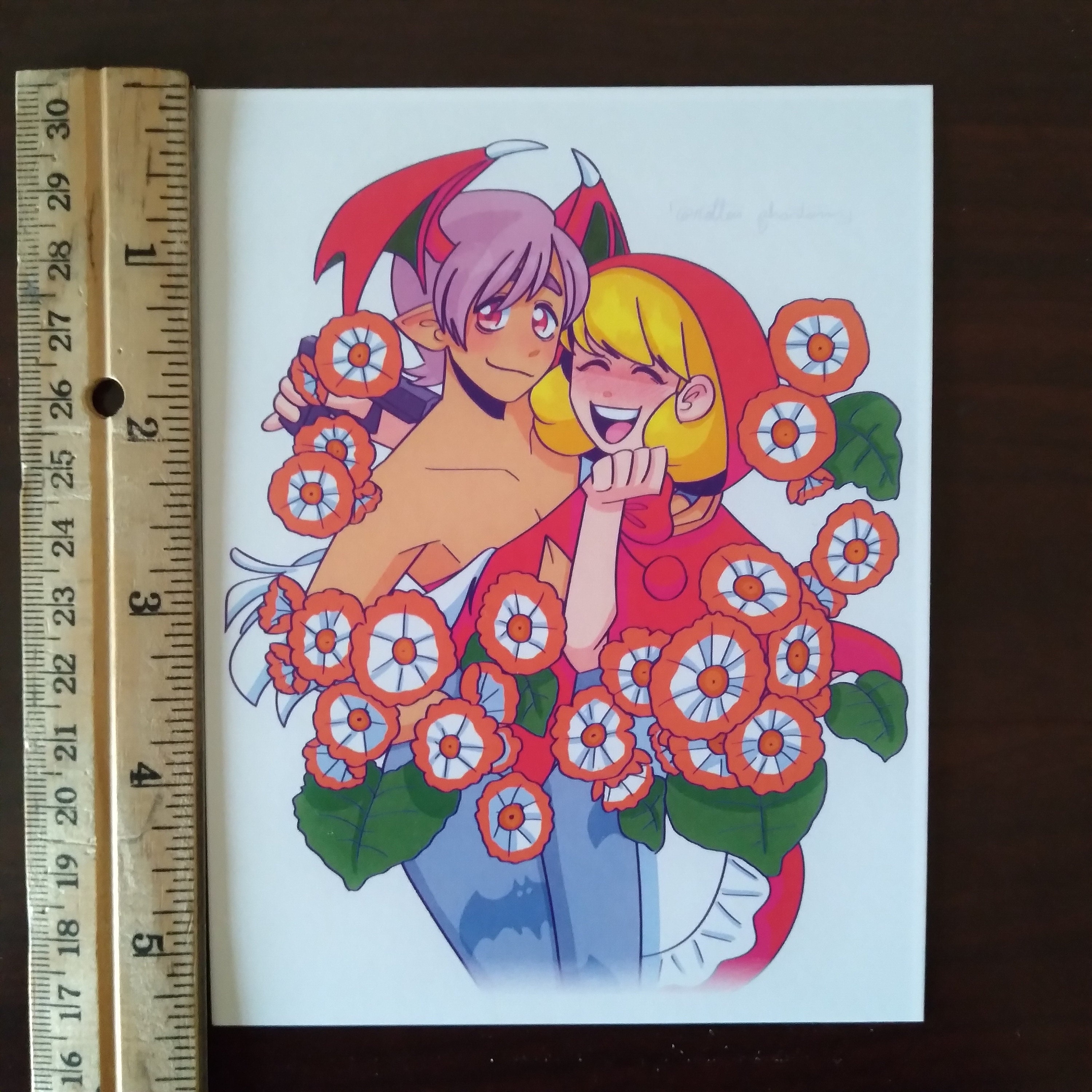 Darkstalkers - Lilith & B.B. Hood - Print - Etsy
