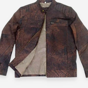 Men's Handmade Vintage Leather Jacket,, Biker Jacket for Men, Leather Motorcycle Jacket, Women oversized jacket, ladies leather jacket
