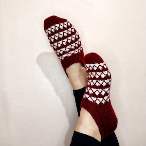 Knitted Warm Socks , Winter Sock