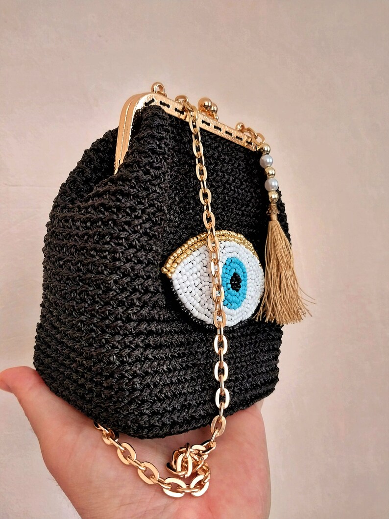 ZINNIA EVIL EYE BAG