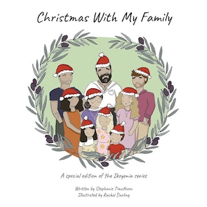 Livre pour enfants bilingue grec Noël en famille