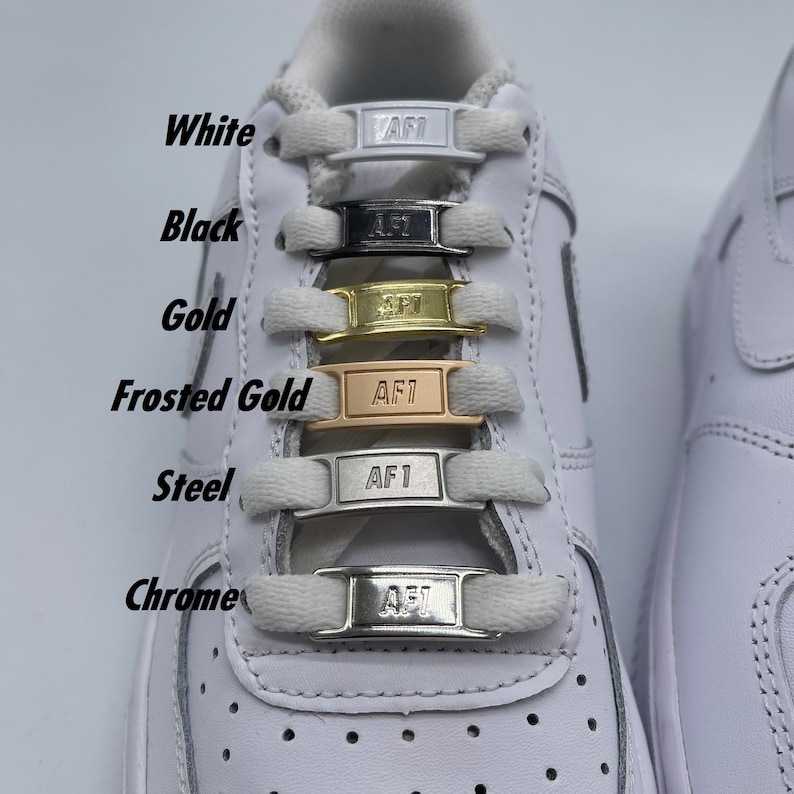 madshoelab AF1 Lacelocks, AF1 Lace Locks Nike / Dubraes / colgantes para zapatillas en diferentes colores / zapatillas personalizadas / cordones imagen 5