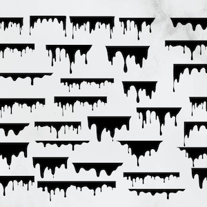 Drip Bundle Svg, Digital Download, Paint Drip Svg, Drip Svg, Dripping Dvg, Dripping Drip Png, Paint Svg, Blood Drip Svg, Silhouette, Cricut