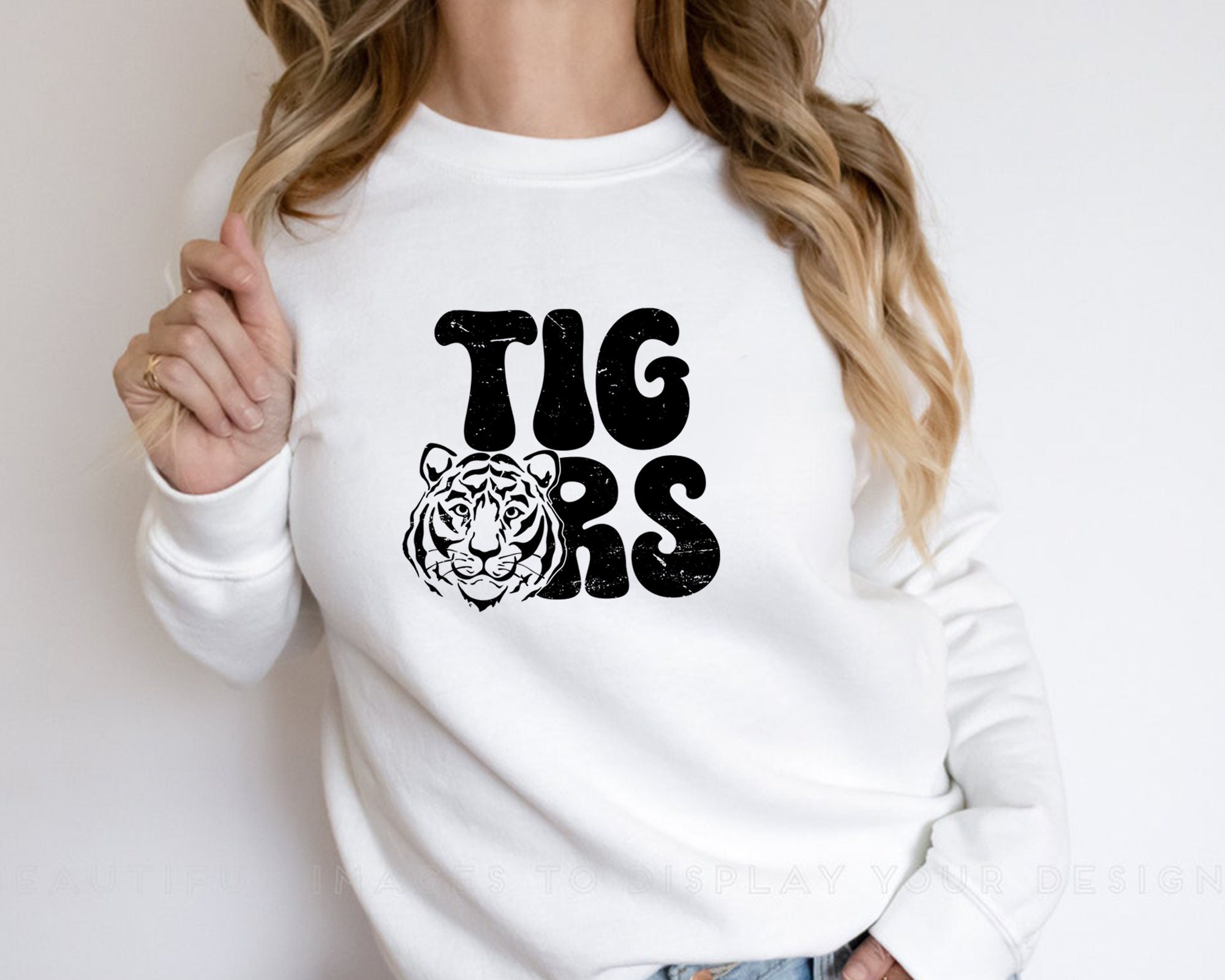 Tigers Mascot Svg Printable Game Day Svg Football SVG - Etsy