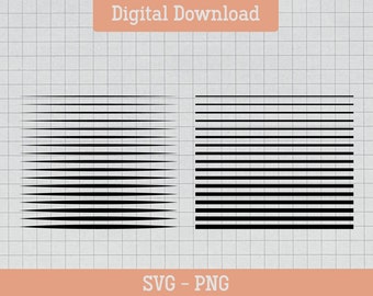 Straight Lines Svg, Digital Download, Different Strokes Svg, Straight Line Strokes Svg, Straight Lines in Different Thickness, Svg, Png