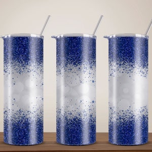 Glitter Tumbler Wrap Png, 20 oz Skinny Tumbler, Bokeh Glitter Tumbler, Sublimation Design, Digital Download, Sparkle Tumbler Design