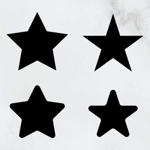 Stars Bundle Svg, Digital Download, Stars Svg, Shooting Stars Svg, Twinkle Svg, Sparkle Star Svg, Silhouette, Svg Cut File, Commercial Use