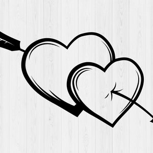 Sketch Heart Svg, Printable, Hand Drawn Heart svg, Heart Svg Bundle, Doodle Heart Svg, Silhouette, Love Svg, Digital Download, Svg Cut File