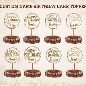 Custom name Birthday, Birthday Svg, Digital Download, Happy Birthday Svg, Silhouette Svg, Birthday Party Svg, Svg Cut File, Svg File
