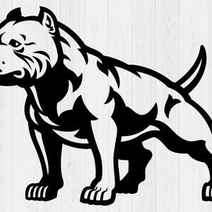 Pitbull Svg, afdrukbaar, Amerikaanse Pit Bull Svg, hond Svg, dierlijke Svg, Pitbull gluren Svg, digitale download, Pitbull Vector, Svg, Png