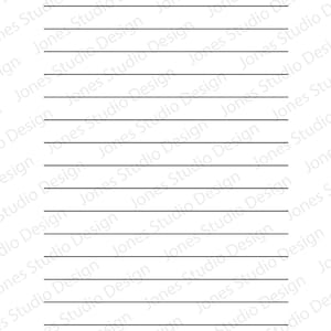 Carta foderata svg, stampabile, Quaderno foderato svg, Linee carta svg, Scuola svg, Carta quaderno svg, Silhouette, Carta svg, Svg File tagliato svg